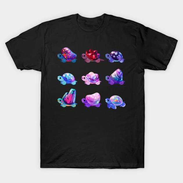 Jewel turtle T-Shirt by pikaole